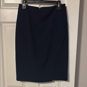 Daniel Cremieux Blue Knee-Length Pencil Skirt